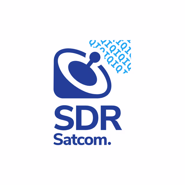 SDR satcom logo