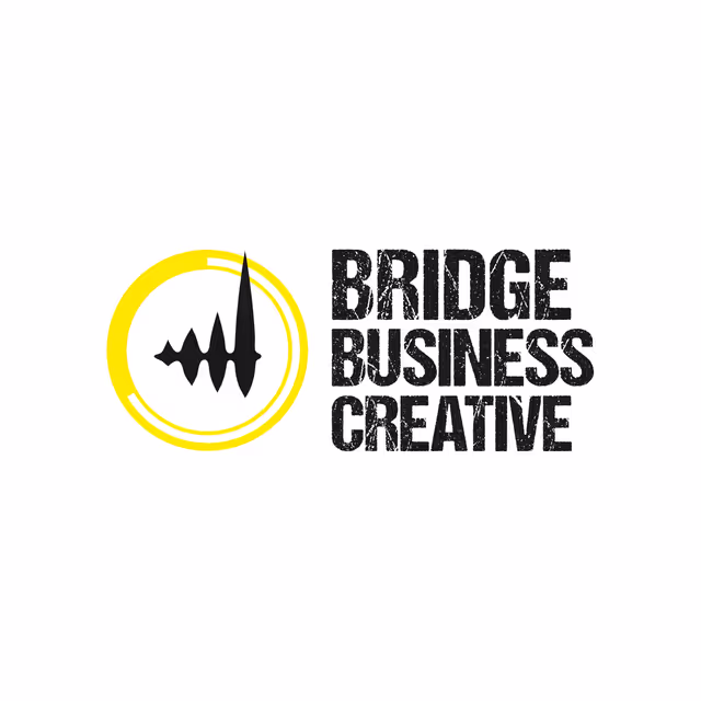 Bridge business creative logo